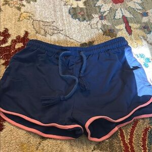 Simply Southern Blue and Pink Athletic Shorts